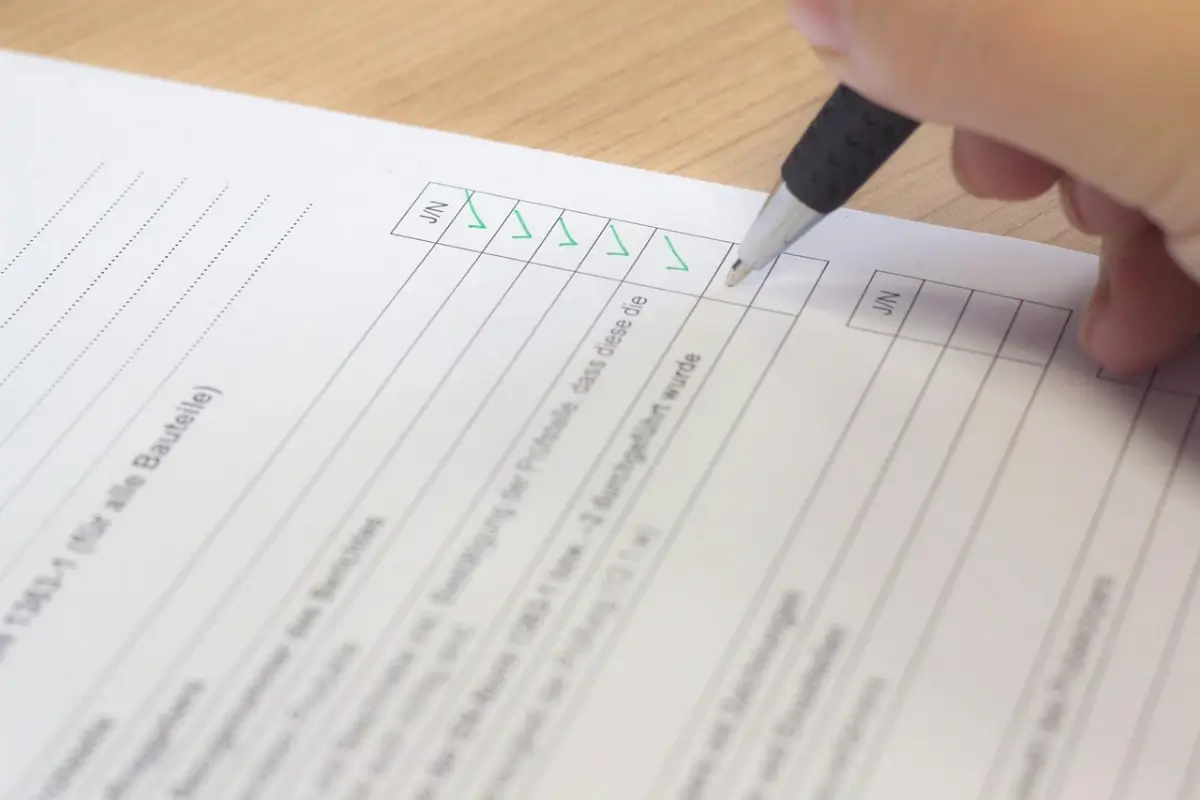 electrical testing checklist