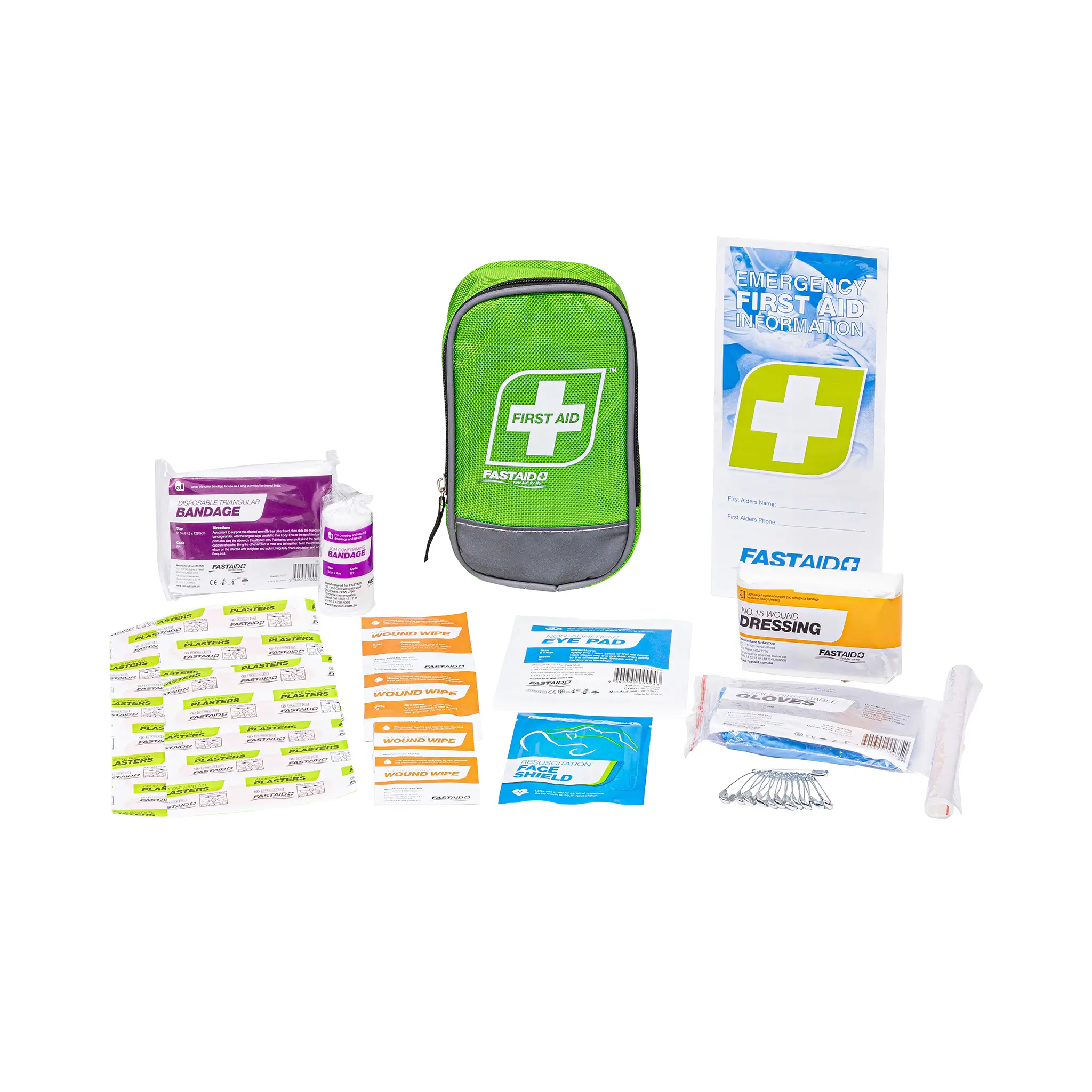 Soft pack first aid kit