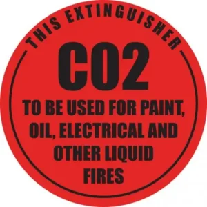 CO2 Identification Sign