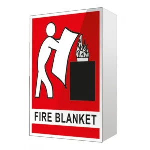Fire Blanket Location Sign Right Angle