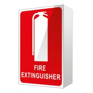 Fire Extinguisher Location Sign Right Angle